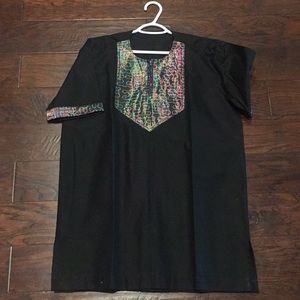 Traditional Black African Dashiki